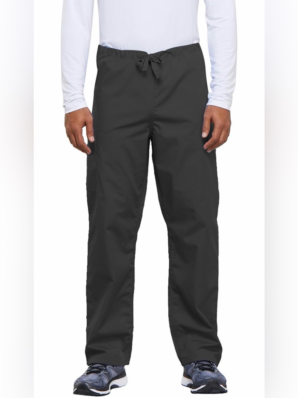 Unisex PewterDrawstring Scrubs